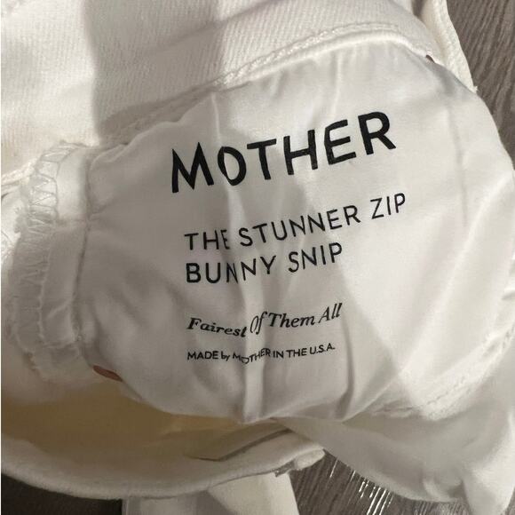 Mother The Stunner Zip Bunny Snip Jeans 27 - Picture 7 of 14